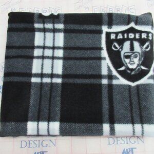 NFL Los Angeles LA Las Vegas Raiders gaiter neck warmer fleece Scarf Tube cowl